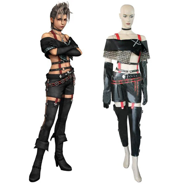 final fantasy x 2 paine cosplay uniform full set womens halloween costume custom made