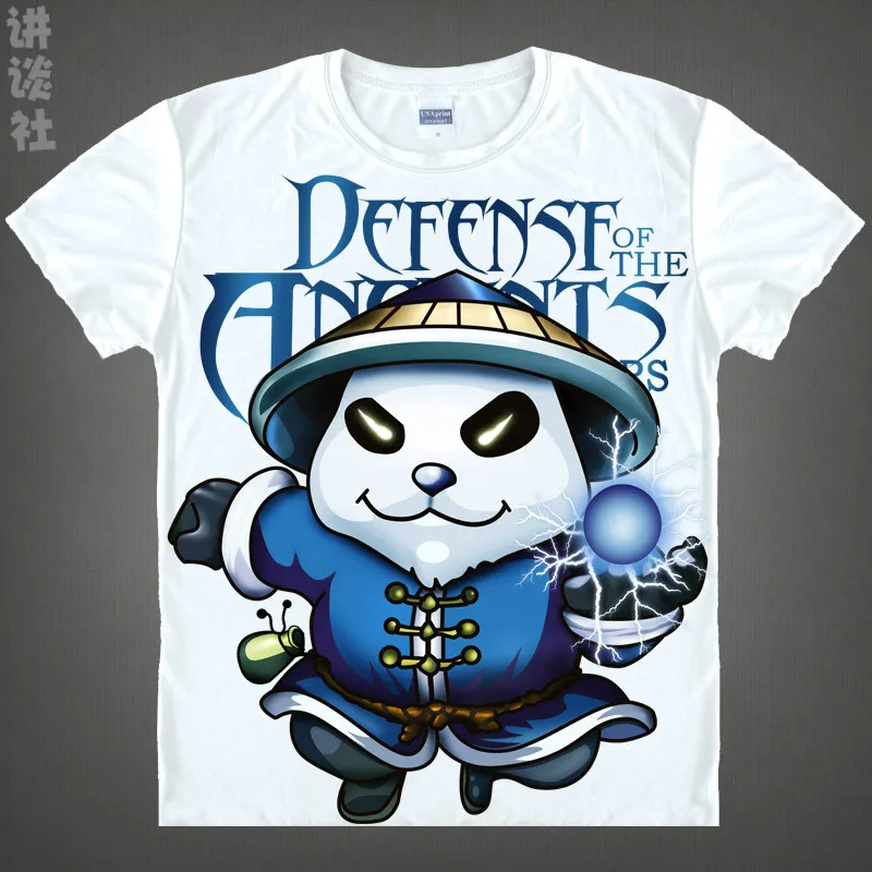 Футболка Coolprint с рисунком аниме DOTA2 DOTA 2 футболки в разных стилях коротким рукавом