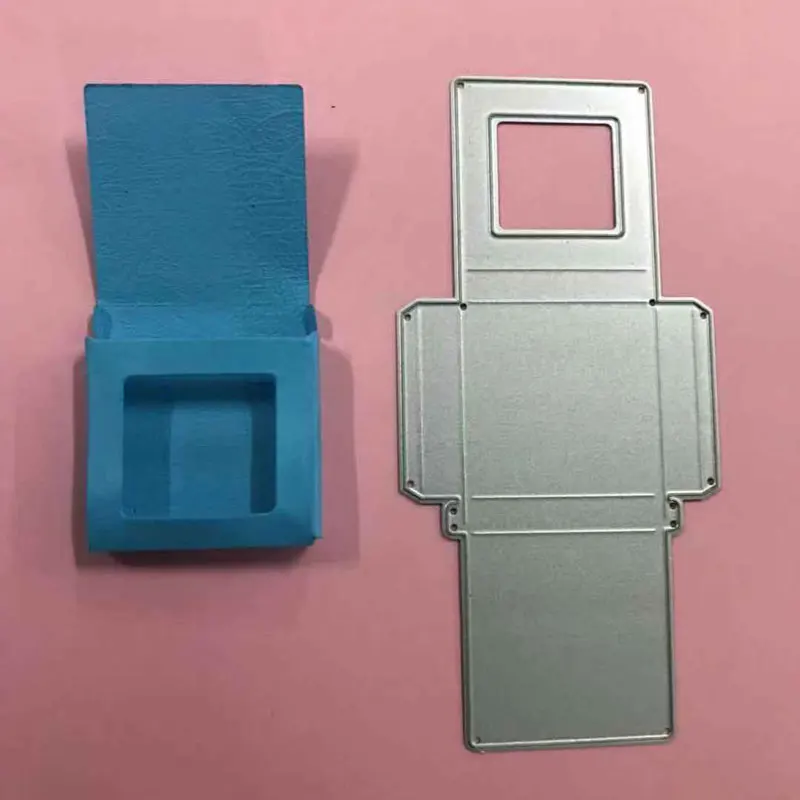 

mini card Shadow Box metal cutting Dies Scrapbooking Craft Die Cut emboss paper card make Stencil 130*63mm