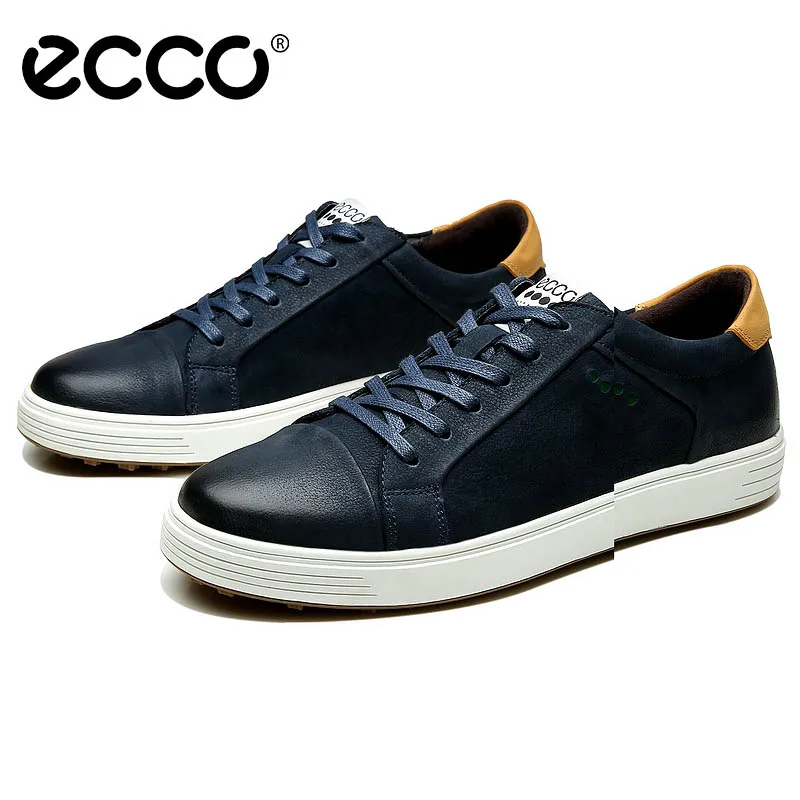 

ECCO Men's Casual Shoes Leather Casual Shoes Sports fashion design Comfortable Breathable Zapatillas hombre 53830 size 39-44