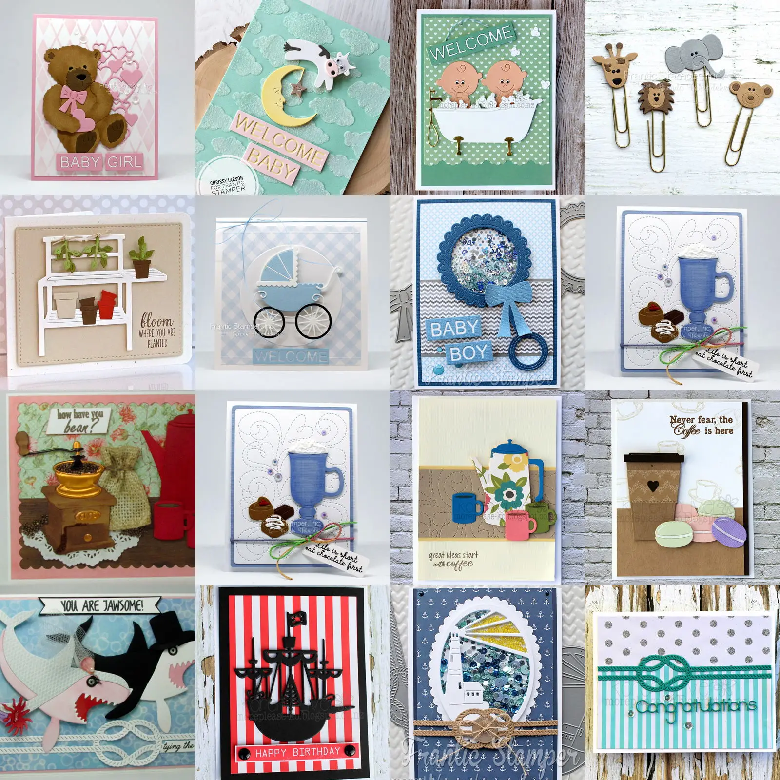 

Bear baby coffee cup Metal Cutting Dies Stencils for DIY Scrapbooking Craft Paper Card Decorative Embossing Die Cuts