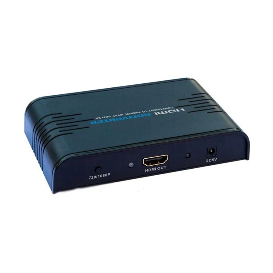 Компонент видео YPbPr к HDMI конвертер коробка трансформирует Компонент HD видео YPbPr и аудио R/L к HDMI