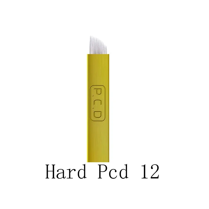 

Laminas Hard Pcd 12/14 12U /14U/18U Hard Microblading Permanent Makup Needles For Tobori Tattoo Pen