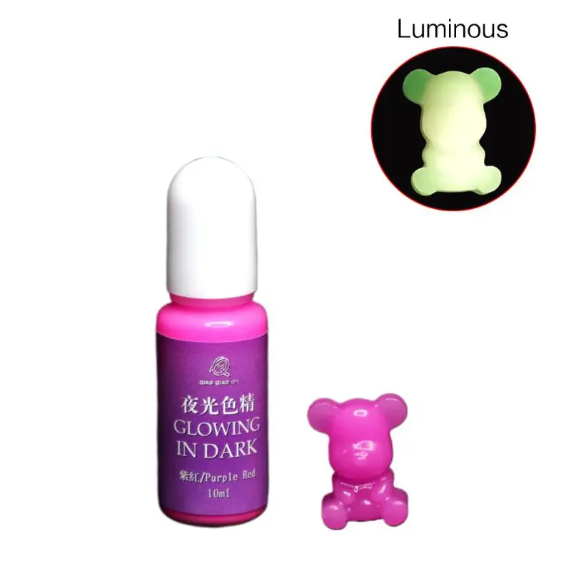 Luminous Liquid Pigment Hand-made AB Glue UV Epoxy Mold Filler Crafts Jewelry Making DIY Toning Material - Цвет: 76