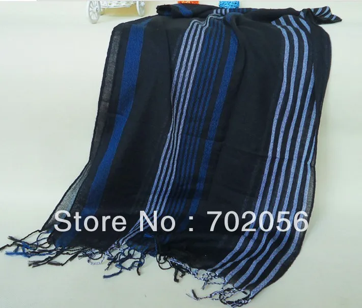 

mens stripe scarf 150*45m only 1 color as shown #3064