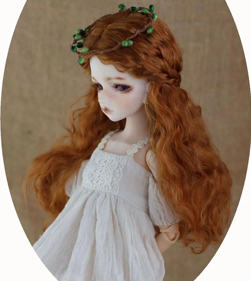 1/8 BJD Wig Super Doll Wig Fashion Long Wavy For BJD Doll Hair Free Shipping 1/8 BJD Wig Super Doll Wig Fashion Long Wavy For BJD Doll Hair Free Shipping