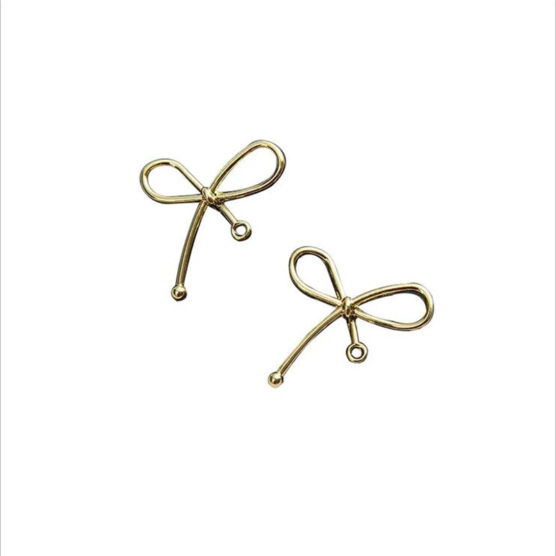 10 шт./лот Новые Креативные металлические геометрические подвески соединители