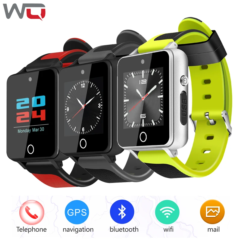 

WQ S9 Android Smart Watch 3G WiFI Smartwatch Android 5.1 MTK6580 512M+4G Watch with 2.0MP Camera GPS Activity Tracker Reloj