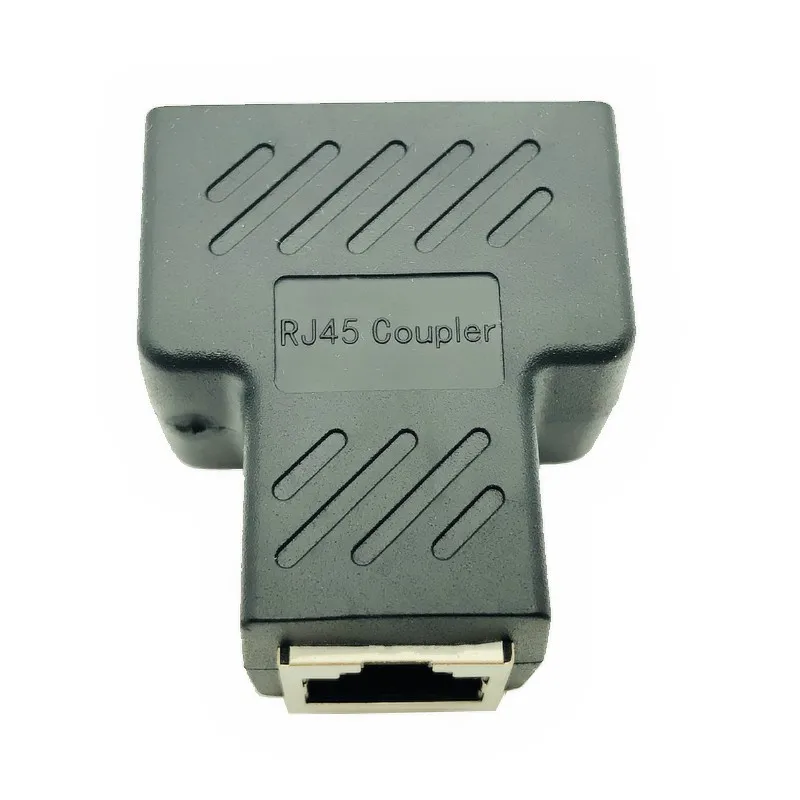 Разветвитель RJ45 с 1 на 2 каналами сетевая Ethernet головка кабель локальной сети