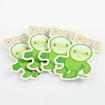 

custom promotional personalized bumper car magnet sticker/waterproof car sign magnet make a die cut sticker ---DH13282