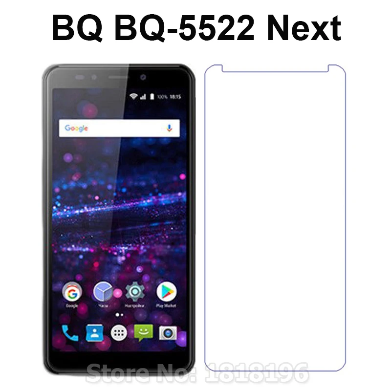 

Tempered Glass for BQ BQ-5522 Next 5522 Protective Smartphone Cover Front Film Screen Protector for BQ BQ-5522 Next Case Glass