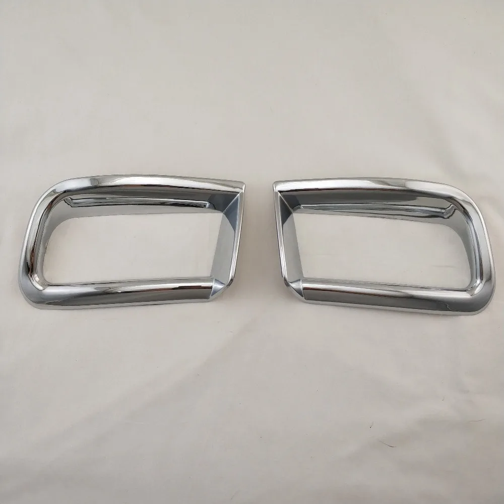Для Toyota Land Cruiser Prado FJ150 2009-2013 Противотуманные фары крышка Накладка ABS хромированные передние и задние противотуманные фары крышка автомобиля-Средства для укладки волос