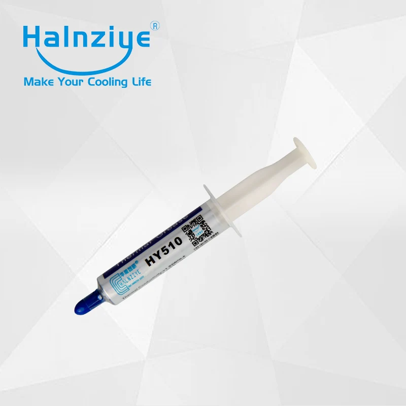 

free shipping Halnziye HY510 5g best cost effective gray grease compound paste thermal conductive material