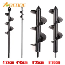 ABEDOE шнек спиральные сверла инструменты Планте сверла шнек двора садоводства постельные принадлежности посадки отверстие экскаватор инструмент Замена садовый инструмент