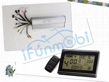 Electric Bicycle Controller 24V 36V 48V 1000W current 26A With Hall Sensors+ Ebike bike LCD3 Display Panel for clamping