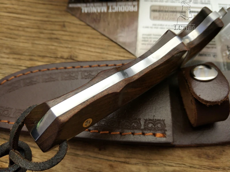 LCM66 охотничий нож небольшие тактические фиксированные ножи медная ручка из