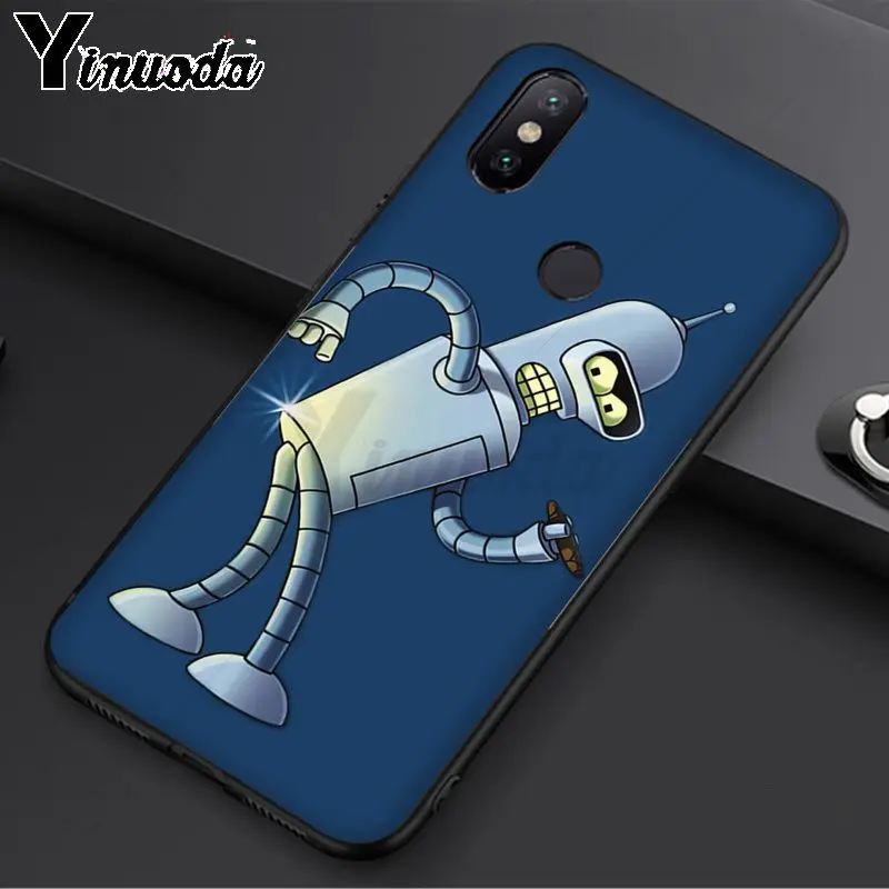 Yinuoda futurama распродажа Роскошные классные Силиконовые мягкие Аксессуары для телефонов Чехол для redmi 5plus note6pro note5 6pro note4x чехол - Цвет: 1