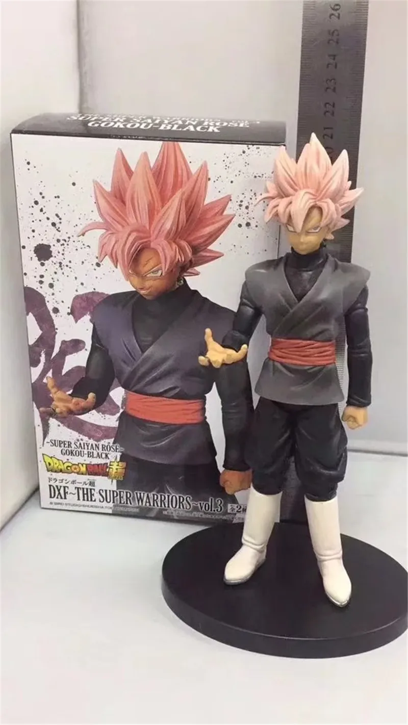 2017 New Anime Dragon ball Z DXF Super Sainyan Goku Black PVC Action Figure Model Toys Figuras Dolls Brinquedos 20cm  (1)
