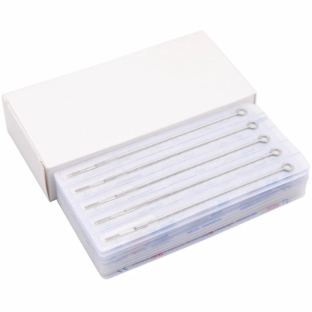 

50Pcs 3RL,5RL,7RL,9RL,5M1,7M1,9M1 Size Tattoo Needles Assorted Sterilized Tattoo Needles For Tattoo Machines Grip Body Arts