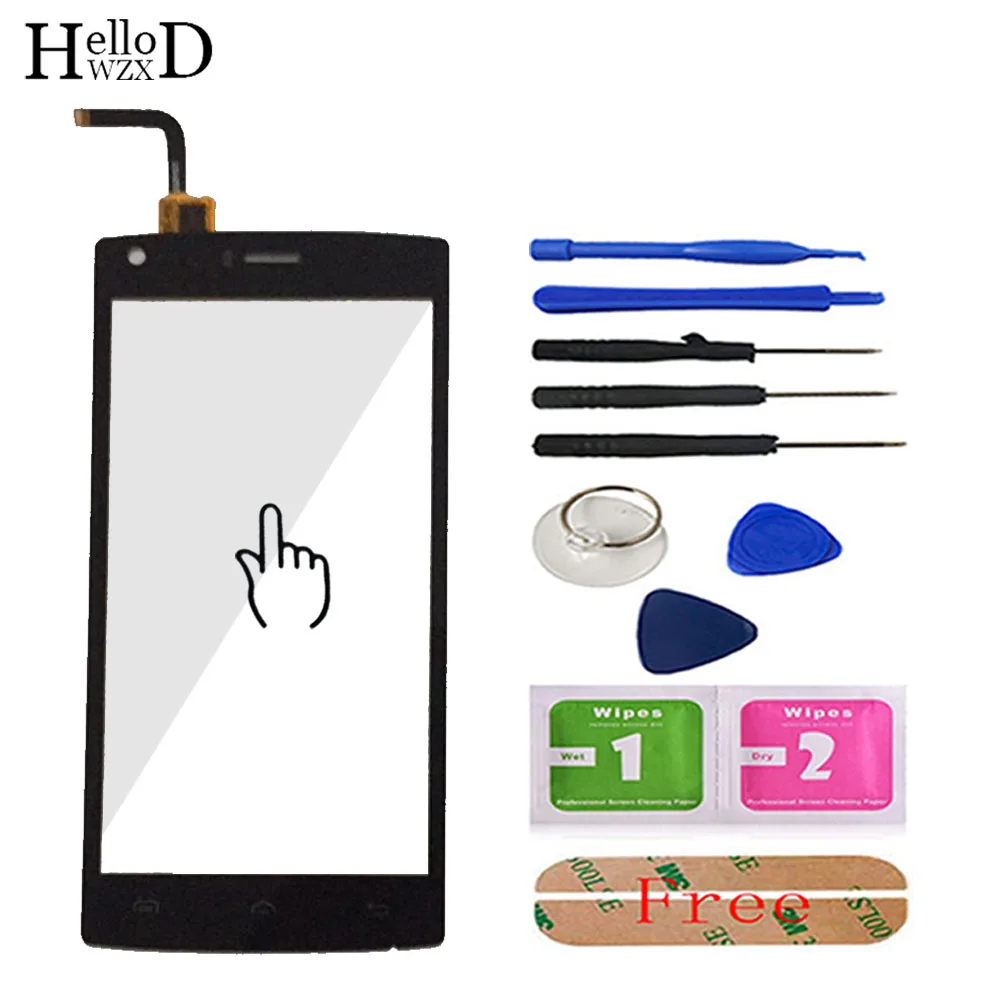 

5.0inch For Doogee X5 Max \ X5 Max Pro Digitizer Panel Touch Screen Glass Touchscreen Front Glass Lens Sensor Adhesive Gift