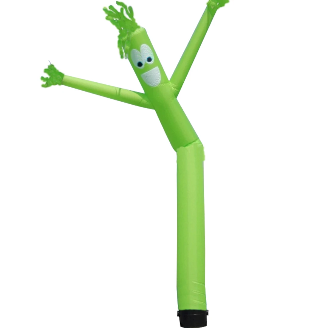Ветер Танцор труба человек мультфильм надувной танцор воздушный кукольный вне двери танцор небо танцующий человек для рекламы без вентилятора воздуходувки - Цвет: Зеленый