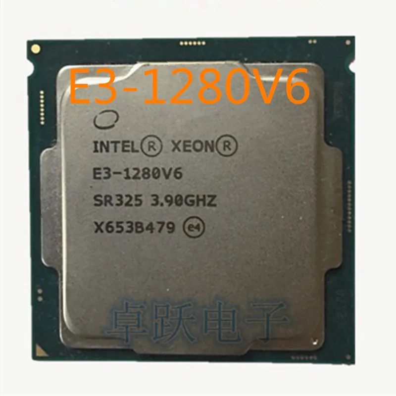 E3-1280V6 3.90GHZ CPU processor Quad-Core 8MB E3-1280 V6 LGA1151 14nm 72W E3 1280V6 free shipping  Free shipping best cpu