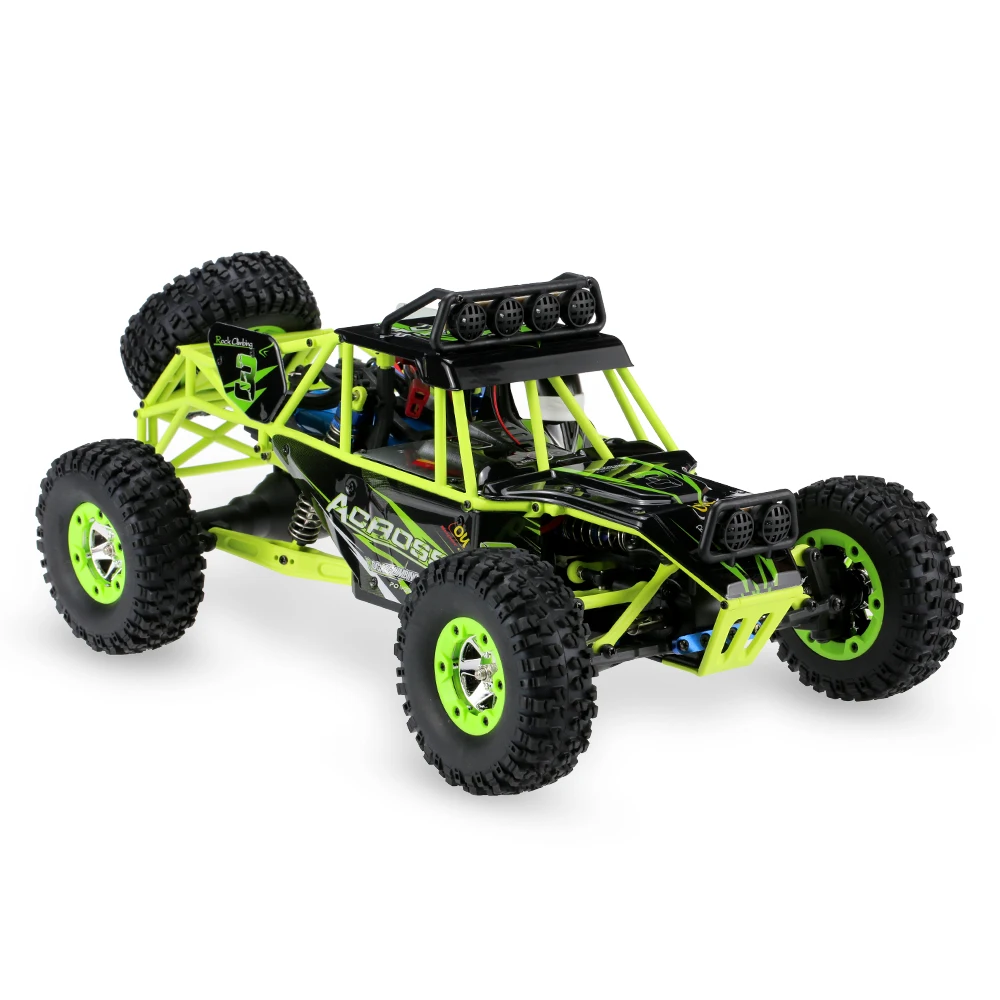 Wltoys 12428 Радиоуправляемая машина 1/12 2 4G 4WD электрические автомобили шлифованный