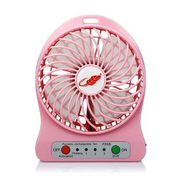 

Mini USB Ultra-quiet Desk Fan Office Mini Fan Silent Desktop Fan With Double Side Fan Blades Creative Home