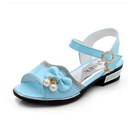 

New color children shoes girls shoes princess shoes fashion girls sandals kids designer single shoes summer new girls sandals
