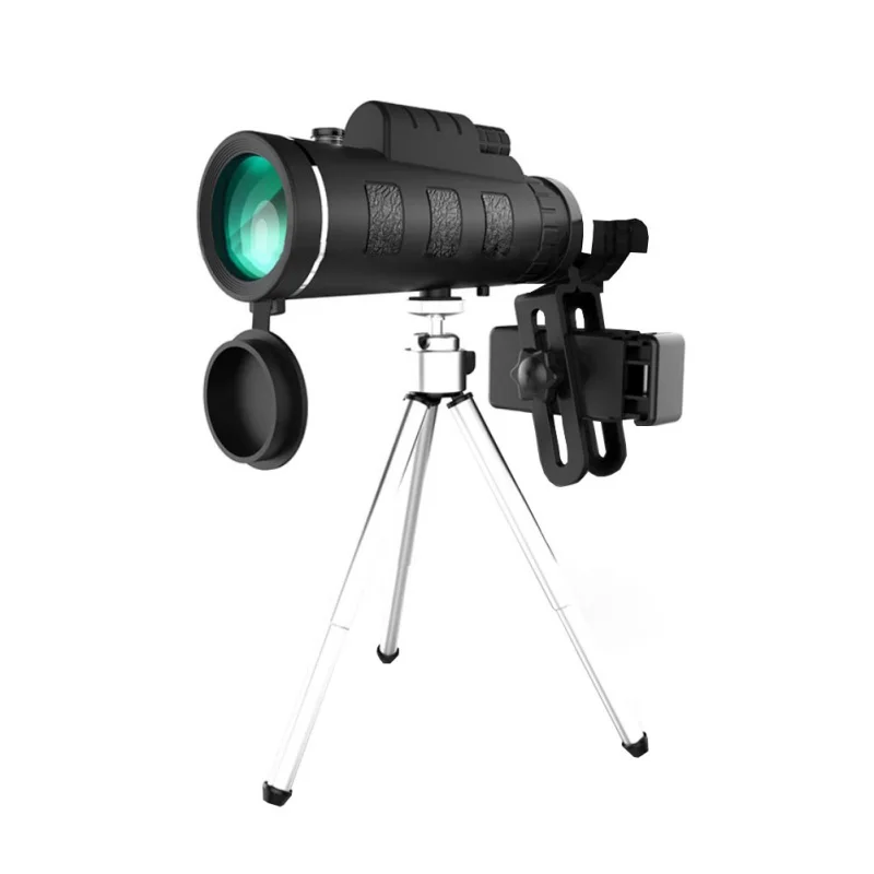 12 X 50 High Light Single cylinder Monocular With Hose Tripod & Phone Clip Outdoor Optical Spotting Scope Telescope 8 12 X 50 High Light Single cylinder Monocular With Hose Tripod & Phone Clip Outdoor Optical Spotting Scope Telescope 8