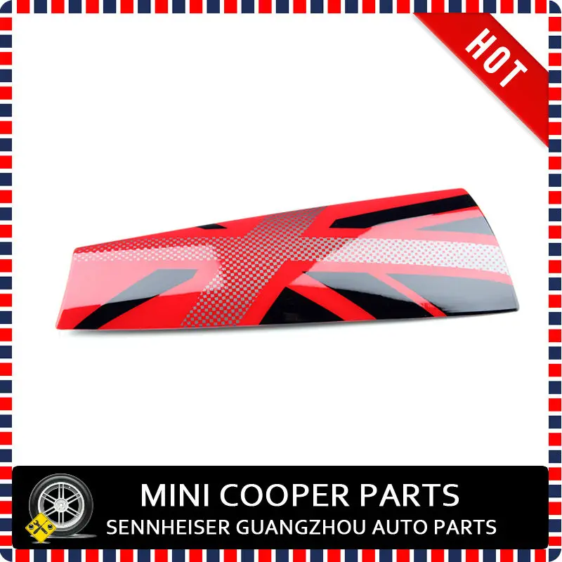 Новинка Мини cooper ABS пластик с защитой от ультрафиолетового излучения LHD и приборная доска rhd крышка красный Юнион Джек Стиль для mini cooper F56(2 шт./компл