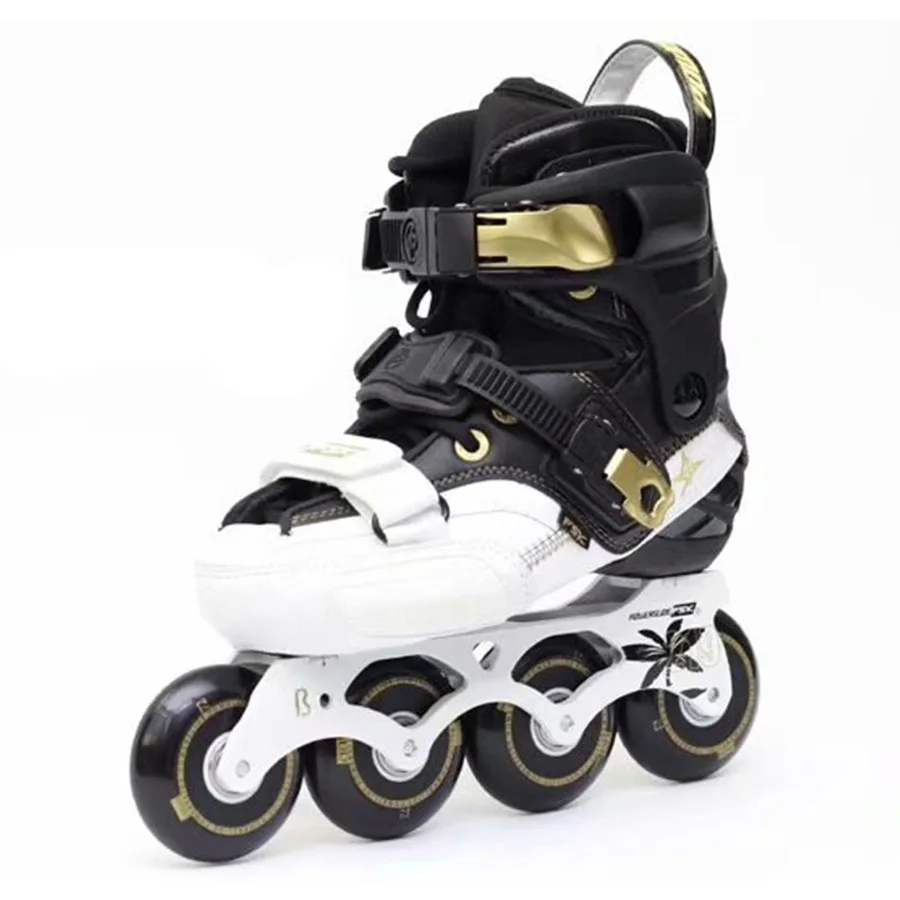 

2019 POWERSLIDE S4 Professional Slalom Skates Adult Roller Skating Shoes Sliding Free Skating Patines Inline Skates Japy