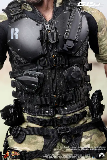 ホットトイズG.I.JOE ドウェイン・ジョンソン1/6〈未開封〉 GI-02