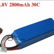 14,8 V 2800 mah 30C Lipo батарея для FT010 FT011 RC лодка Модернизированная версия Запасная часть