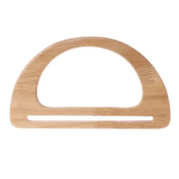 

Wooden Handles Replacement For Handmade Bag Handbags Purse Handle Frame Shopping Tote