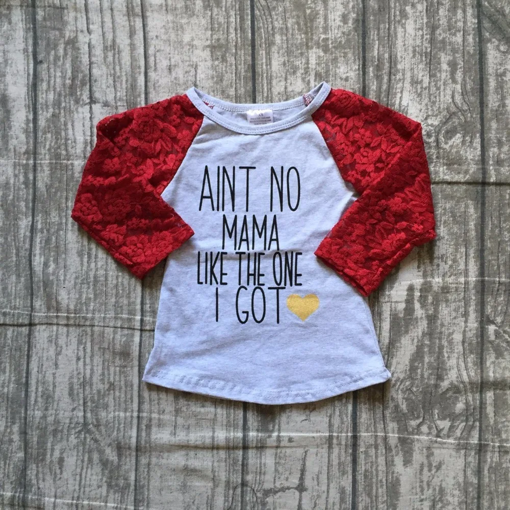 baby girls Fall/ Autumn raglans girls AINT NO MAMA LIKE THE ONE I GOT