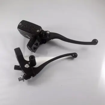 

Black 1" Handlebar Control Reservoir 14mm Bore Brake Clutch Levers Motorycycle case FOR YAMAHA HONDA SUZUKI KAWASAKI
