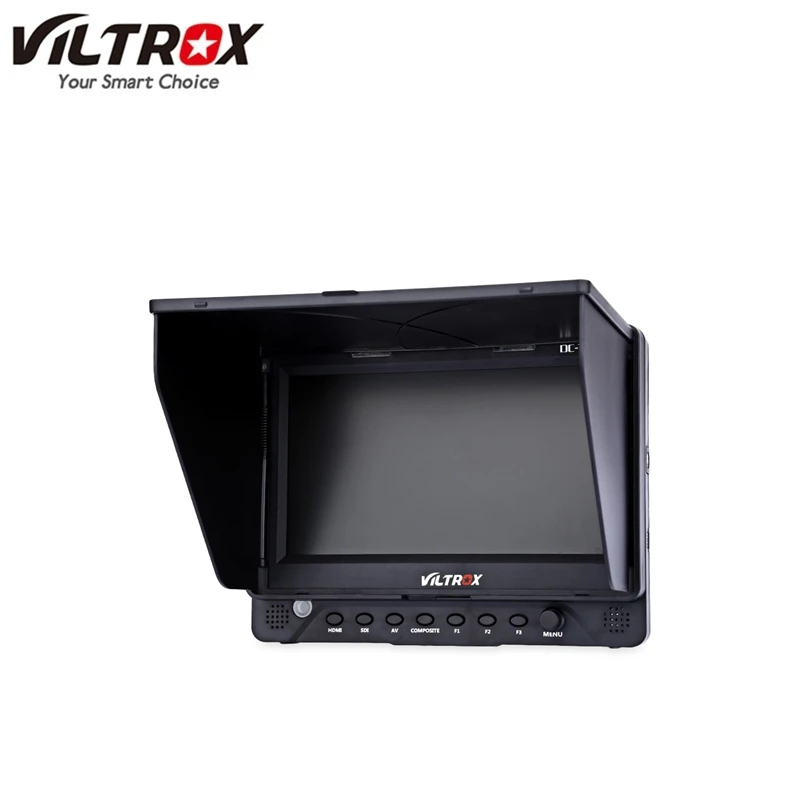 

VILTROX DC-70EX Video Monitor Professional 7 inch LCD TFT Screen 1024x600 HDMI Camera Video Monitor for DSLR Camera