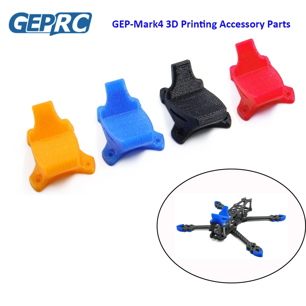 

GEPRC 3D Printing TPU FPV Camera Fixed Mount Compatiable with GEP Mark4 Frame Kit