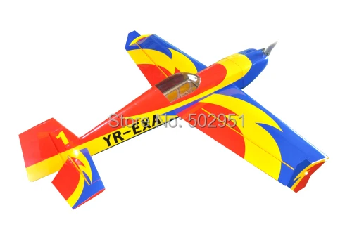 Электрический самолет Extra330 57 дюймов модель с дистанционным управлением balsa Extra