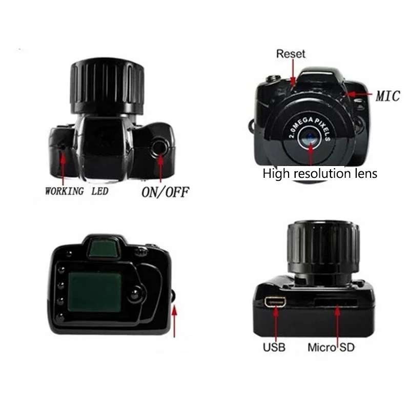 Y2000 Cmos Mini Video Camera (3)