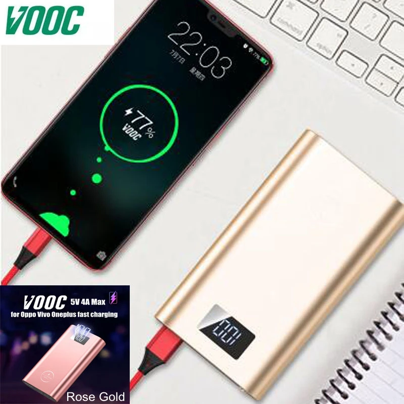 Внешний аккумулятор 20000 мАч для Oneplus 6 6T 5T 5 3T Oppo Vooc R15 R17|Внешние аккумуляторы| |