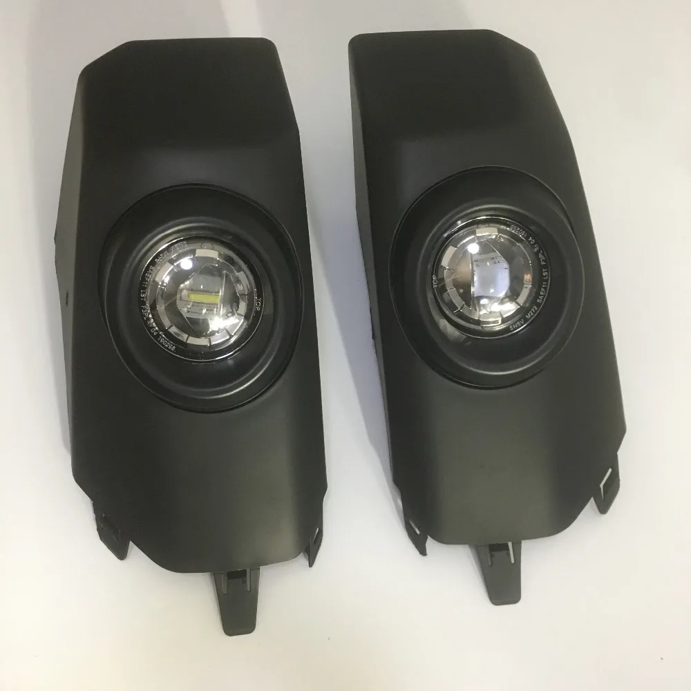 

Black Fog Light Lamp DRL Daytime Running Light Driving Light Kit LED Set For Toyota FJ Cruiser 2007-2017