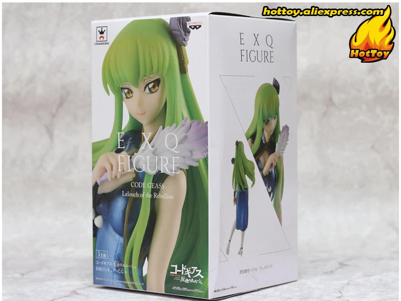 100% оригинальная коллекция Banpresto EXQ Figure CC/C.C. код Geass: Lelouch of the Rebellion|Игровые фигурки и