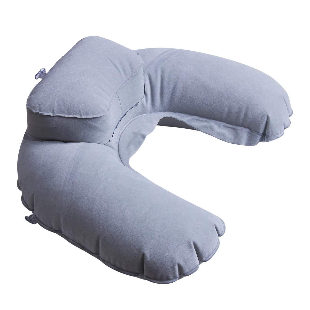 Надувная надувная подушка для путешествий самолет Шея подушка для подбородка офисная Подушка для сна - Цвет: d