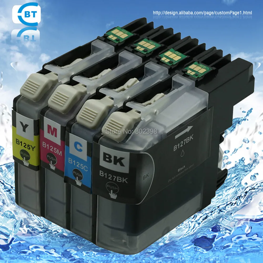 

20pcs Compatible brother LC127BK LC125 ink cartridge for MFC-J4410DW/J4510DW printer