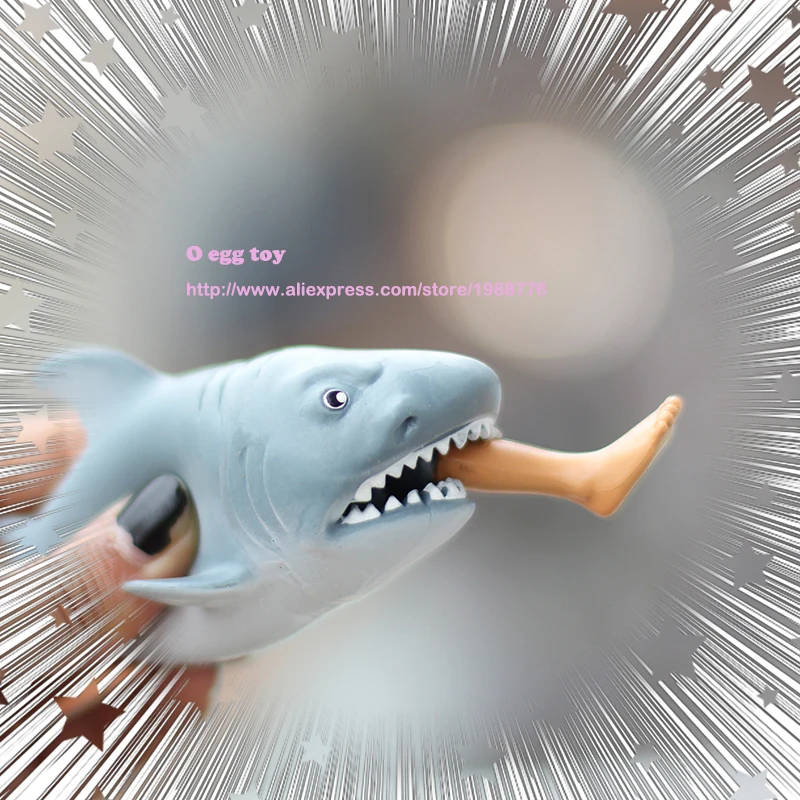 Игрушечные челюсти акулы Новинка веселый КИТ снятие стресса Mosasaurus Леопард Smilodon