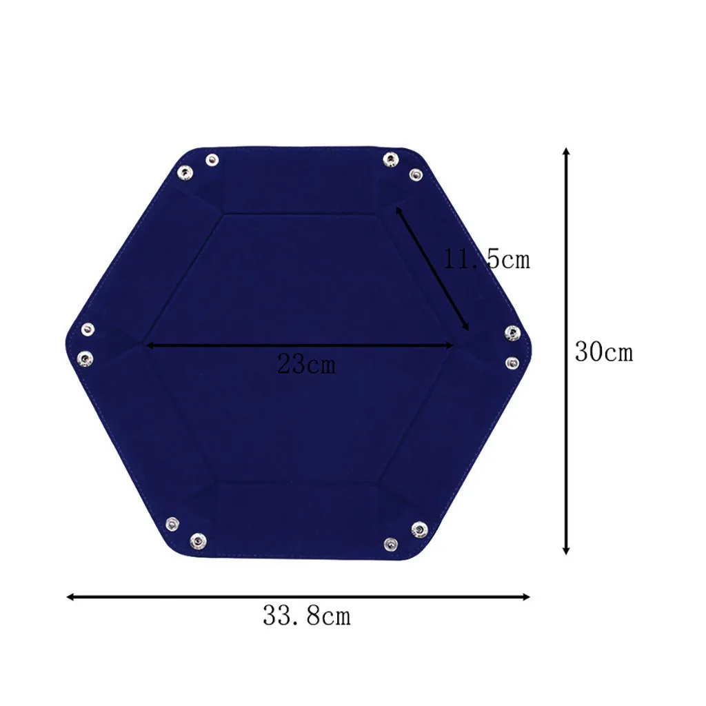 Лоток для кубиков портативный складной Игральный кости скручивающийся поднос для использования в качестве игрового лотка для кубиков бархатный держатель для игральных кубиков для ролевых игр DND шахматы другой стол