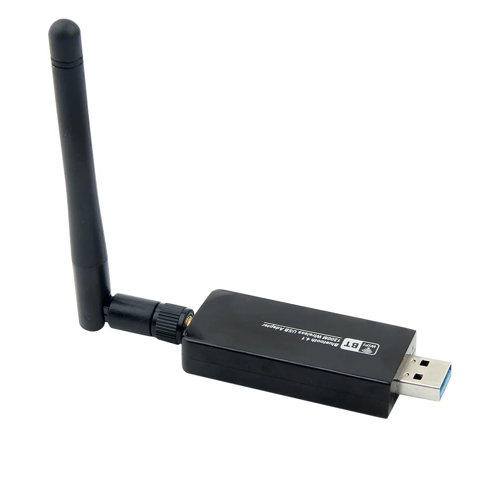 2в1 двухдиапазонный 1200 Мбит/с Bluetooth 4,1 Беспроводной USB 3,0 Wifi адаптер 2,4 г/5 ГГц Realtek RTL8822BU сетевой адаптер с антенной