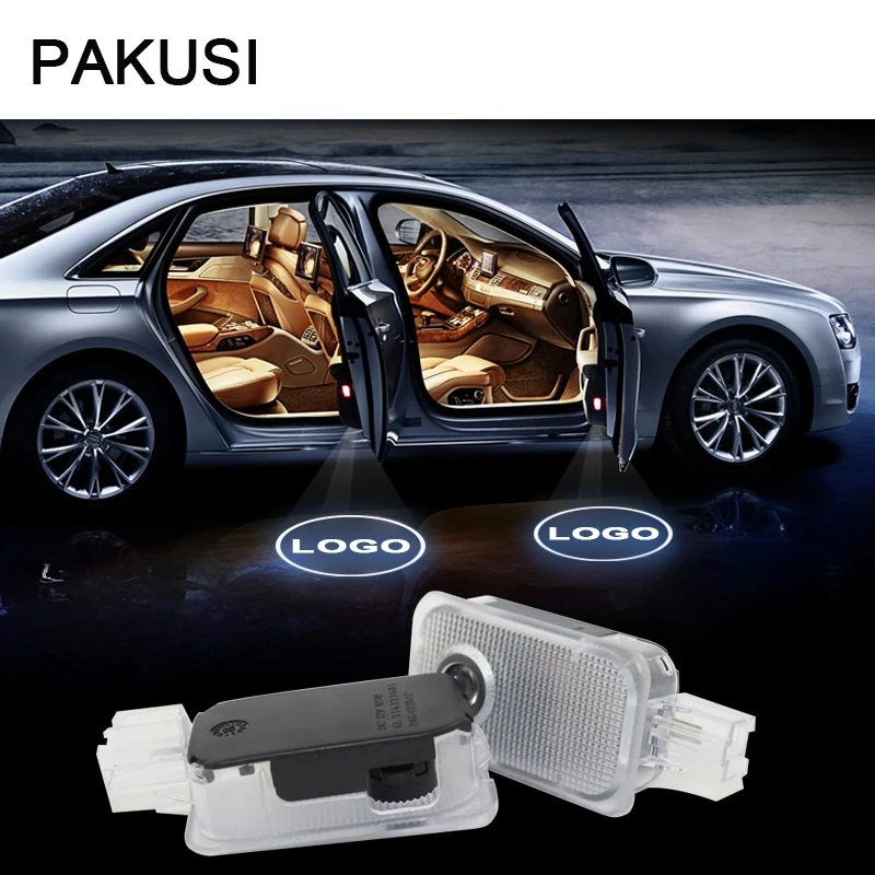 

PAKUSI Car Door Welcome Light For Subaru Forester Outback Legacy XV IMPREZA TRIBECA Accessories Projector logo LED courtesy lamp